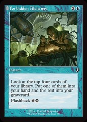 (355) Forbidden Alchemy - FOIL - RETRO FRAME